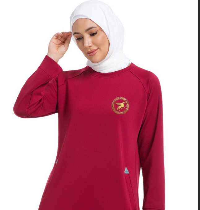 Womens Modest Activewear Top