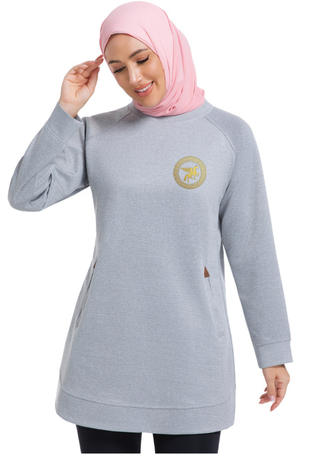 Womens Modest Activewear Top