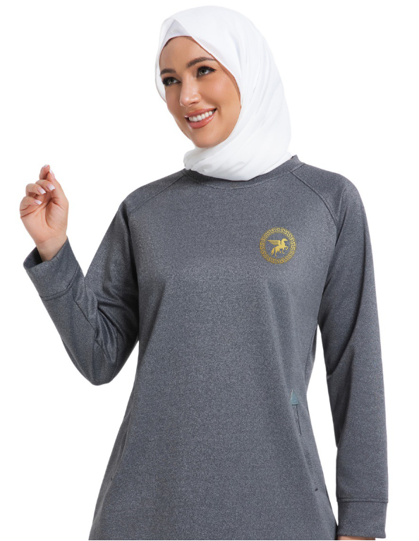 Womens Modest Activewear Top