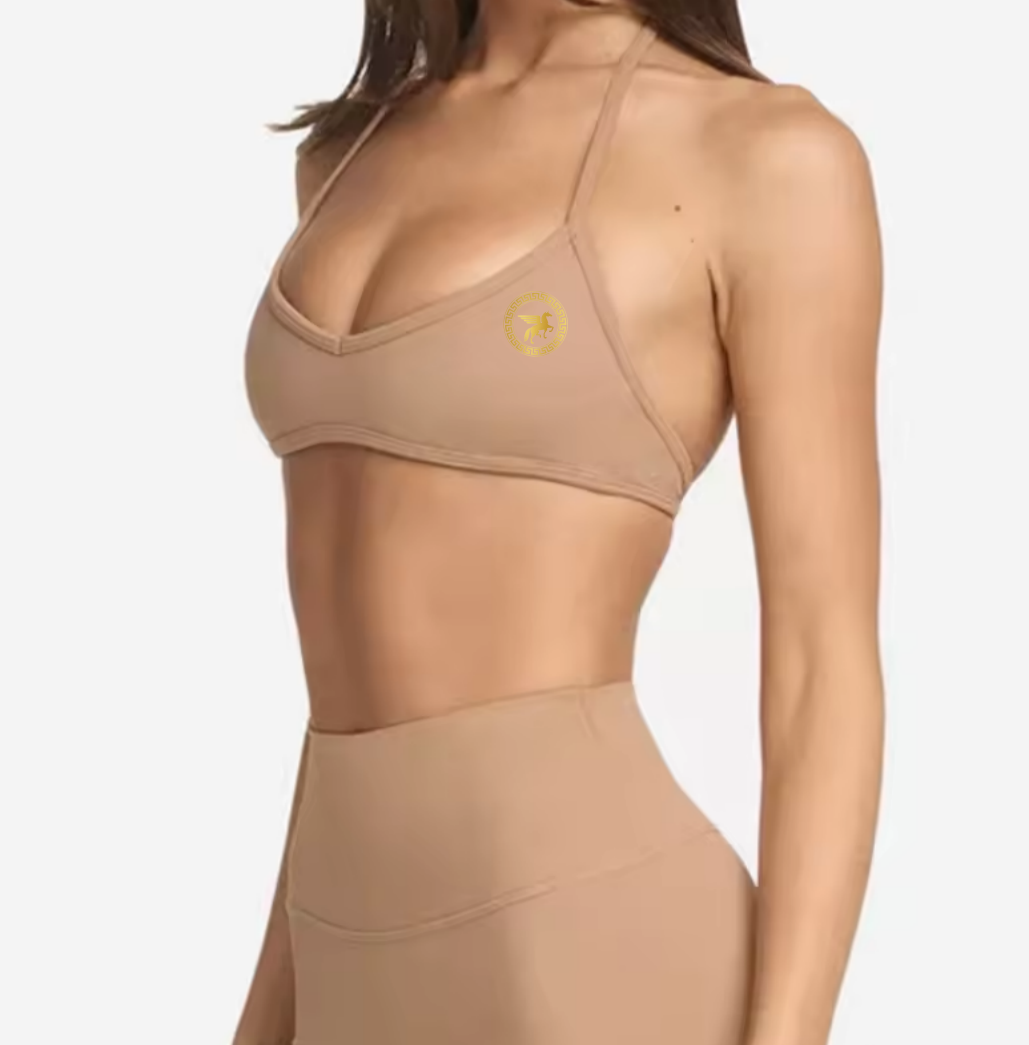 SULAIMAANI Women's Quick dry Compression Sports Bra