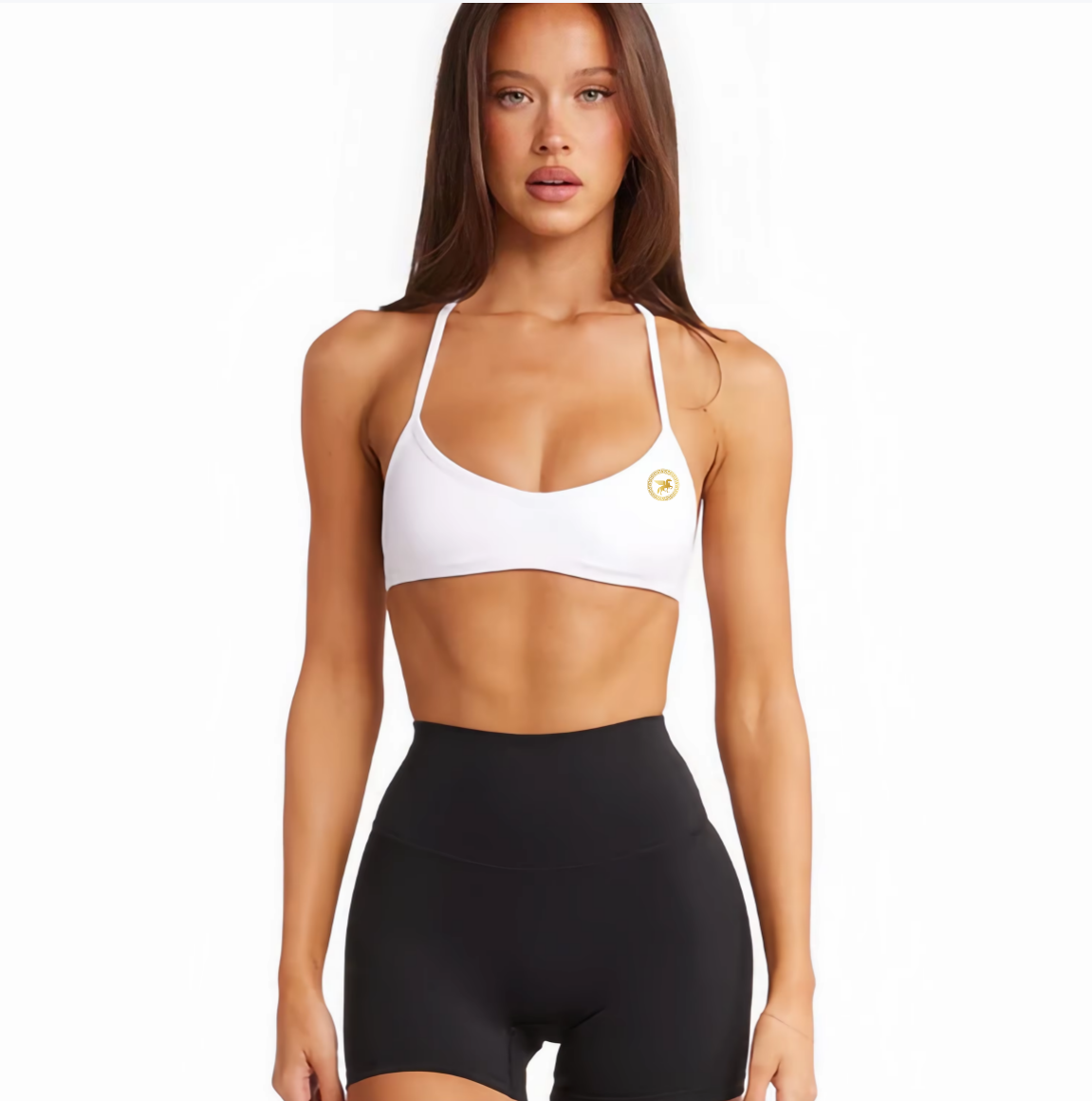 SULAIMAANI Women's Quick dry Compression Sports Bra