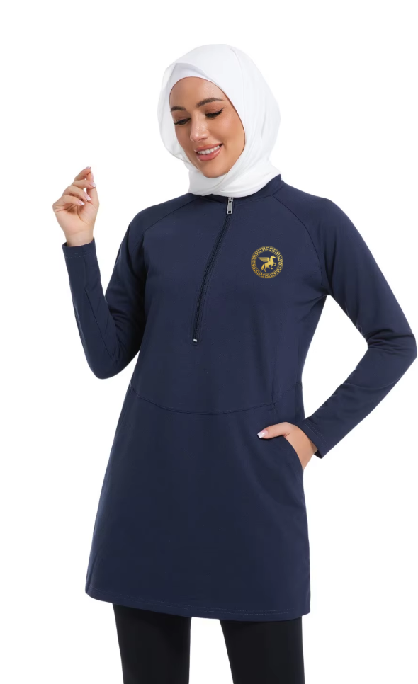 Womens Modest Activewear Top